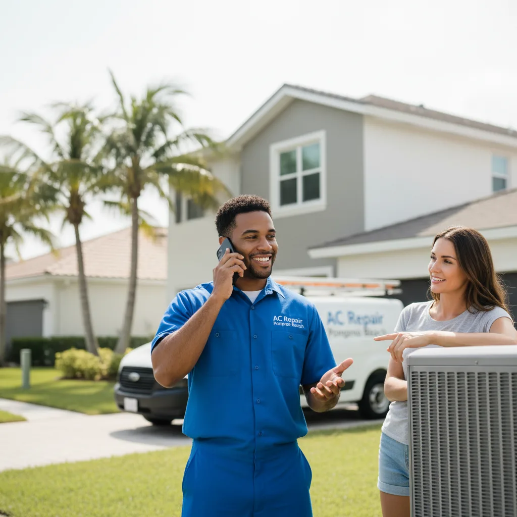 AC Repair Pompano Beach customer support in Kings Point